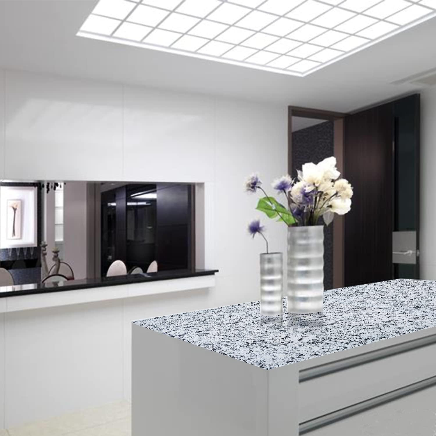 Granite Countertop Paint Kit – White Diamond Counter Top Refinishing Kit DIY Cou