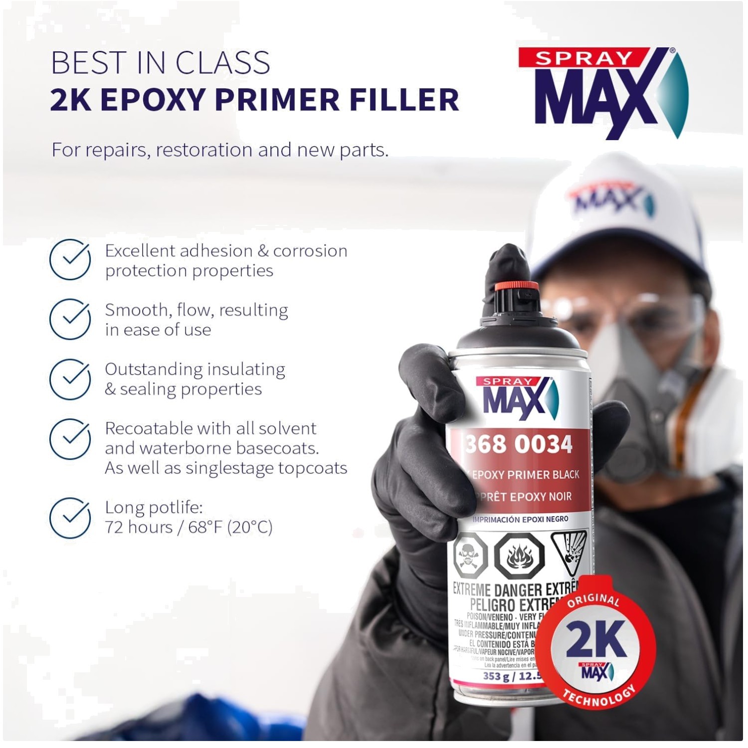 Professional Grade Epoxy Primer Spray | Corrosion Protection