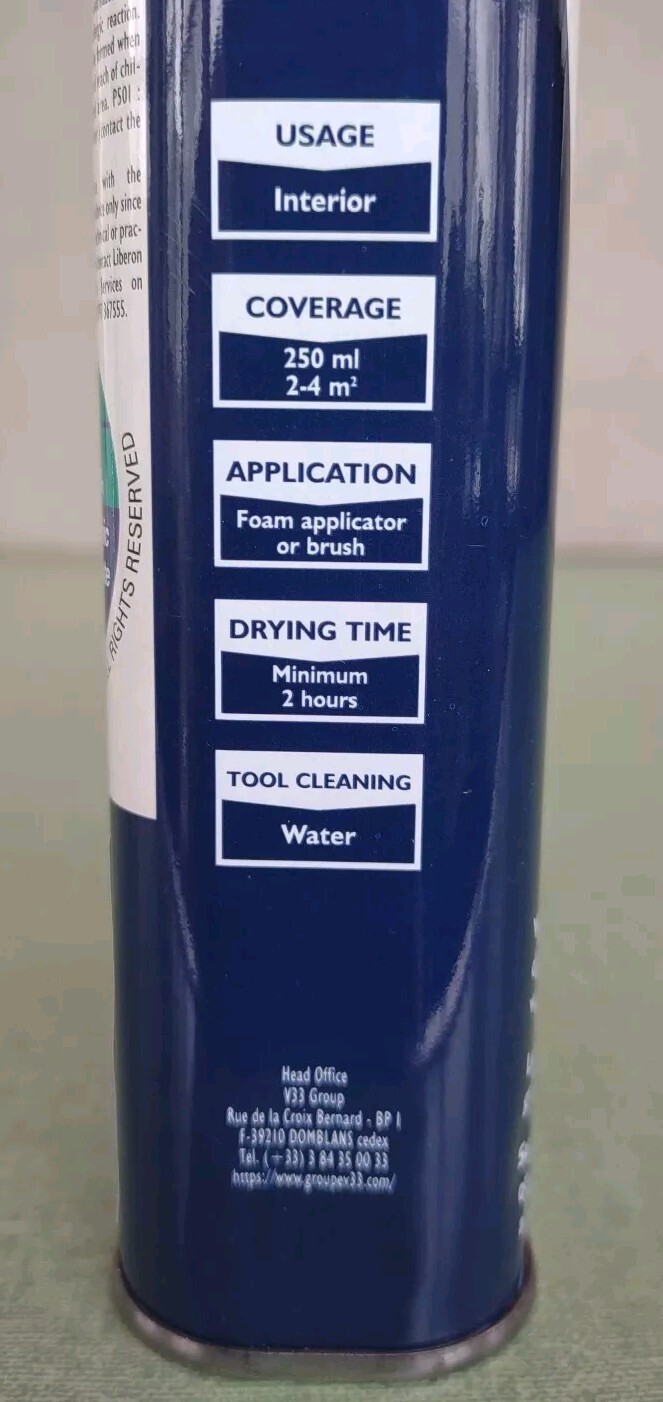 Liberon Palette Ebony Wood Dye Water Based Wood Stain 250ml 8.45oz