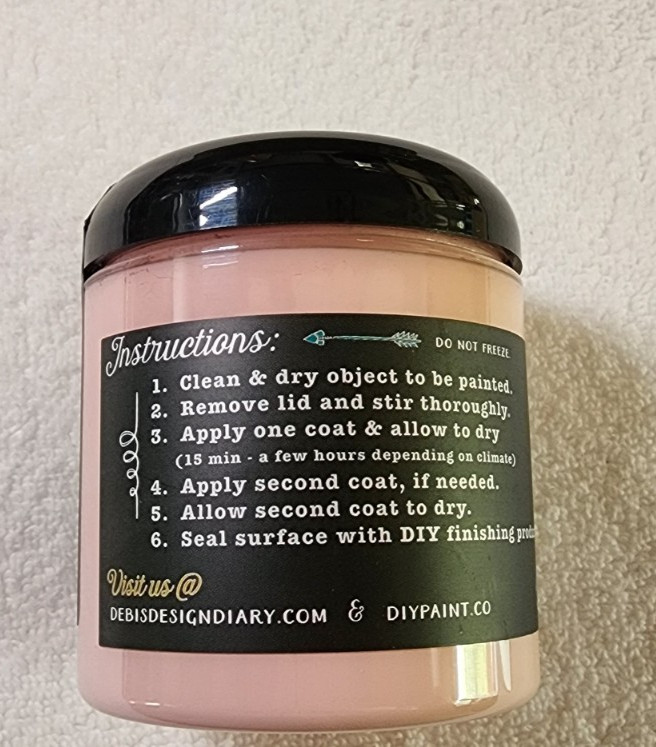 Debi’s Design Diary DIY Paint in Petticoat Pink 8 fl oz Brand New Sealed