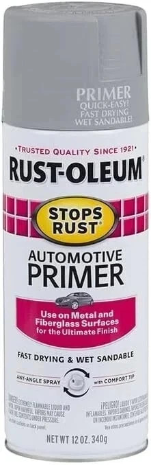 Rust-Oleum 2081830-6PK Stops Rust Automotive Spray Primer, ⭐️⭐️⭐️⭐️⭐️