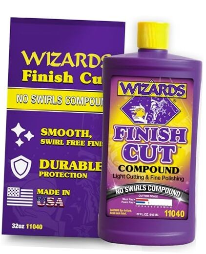 Finish Cut Compound – Levels Scratches and Brightens Dull Finishes – 32 oz.