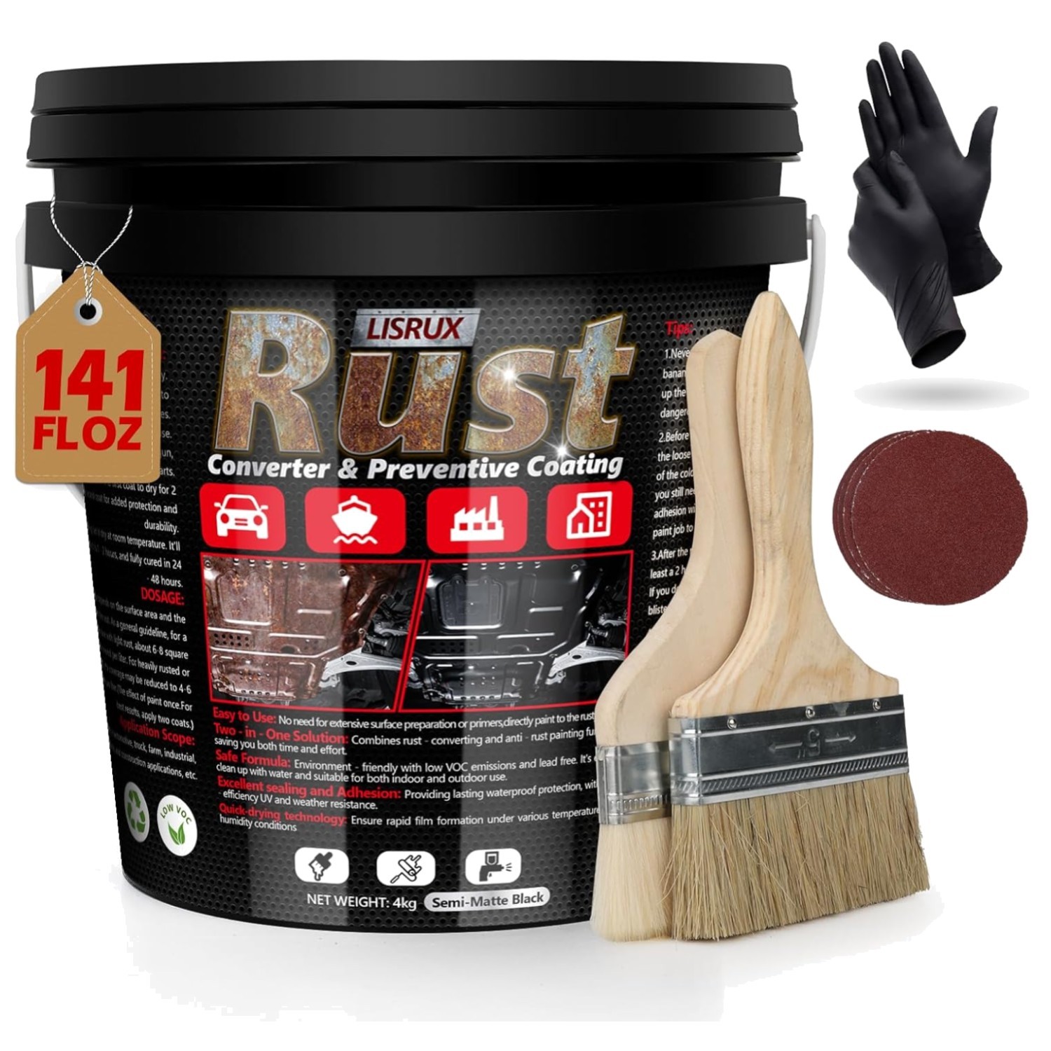 High-Performance Metal Primer – Semi-gloss Finish