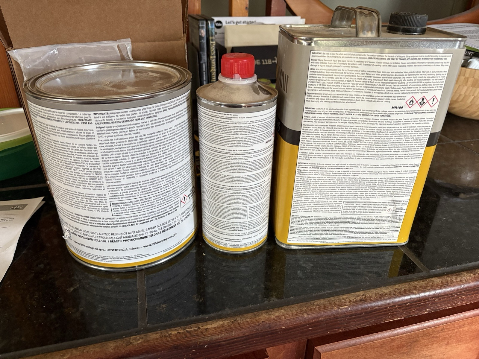 automotive Gray primer spray paint
