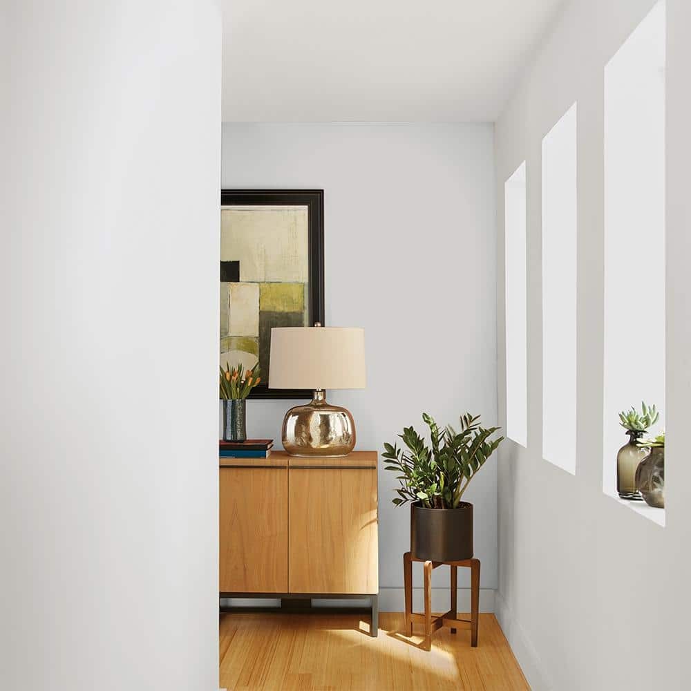 1 gal. Ultra Pure White Ceiling Flat Interior Paint & Primer