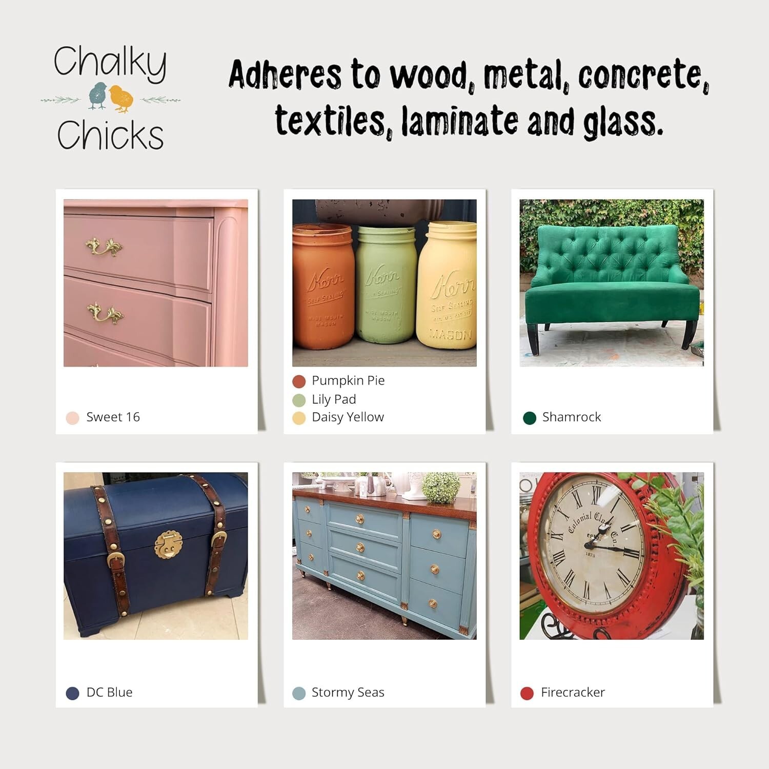 Versatile 4 Fl Oz Daisy Yellow Chalk Paint – Quick Drying for Furniture & Walls