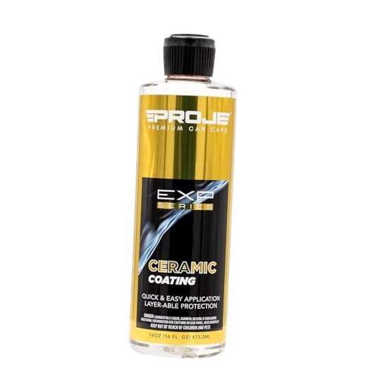 Proje Ceramic Coating – 12+ Month Durability – Easy to 16 Fl Oz (Pack of 1)