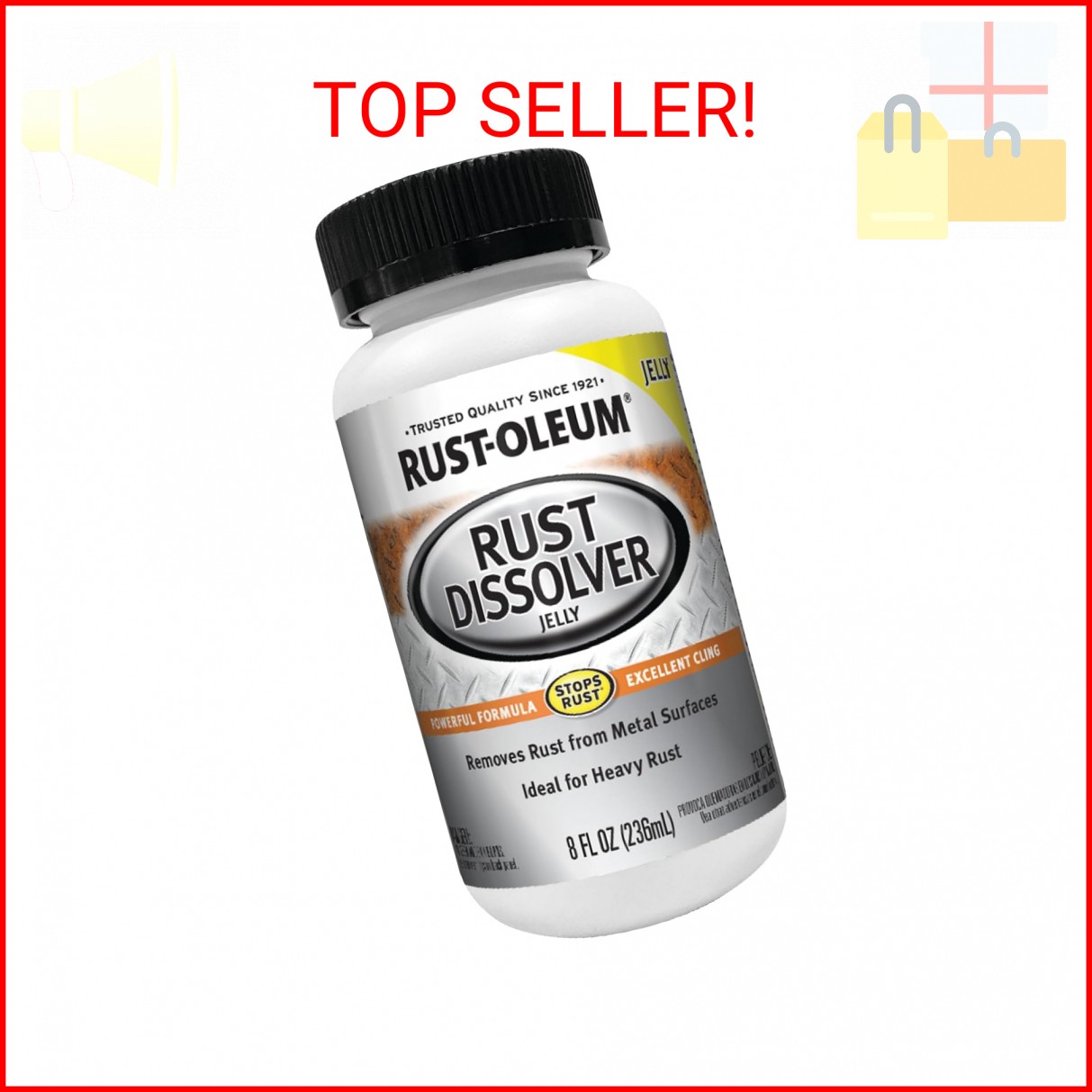 Corrosion Remover Jelly for Metal Tools – Heavy-Duty Rust Dissolver