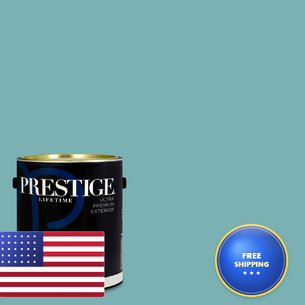 Prestige Paints Exterior Paint And Premiumr In One 1-Gallon Flat Comparable Matc