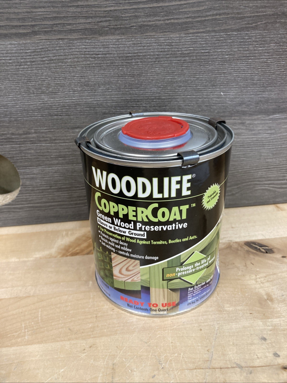 Rust-Oleum 1904A Wolman (Woodlife) CopperCoat 32 Fl Oz Green New