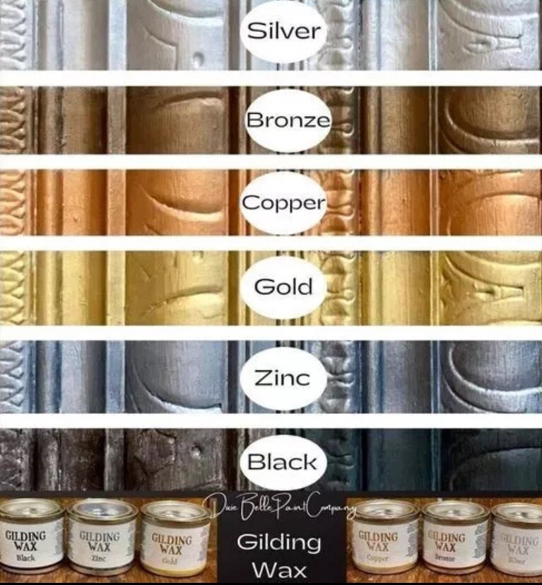 NEW Dixie Belle Gilding Wax Silver