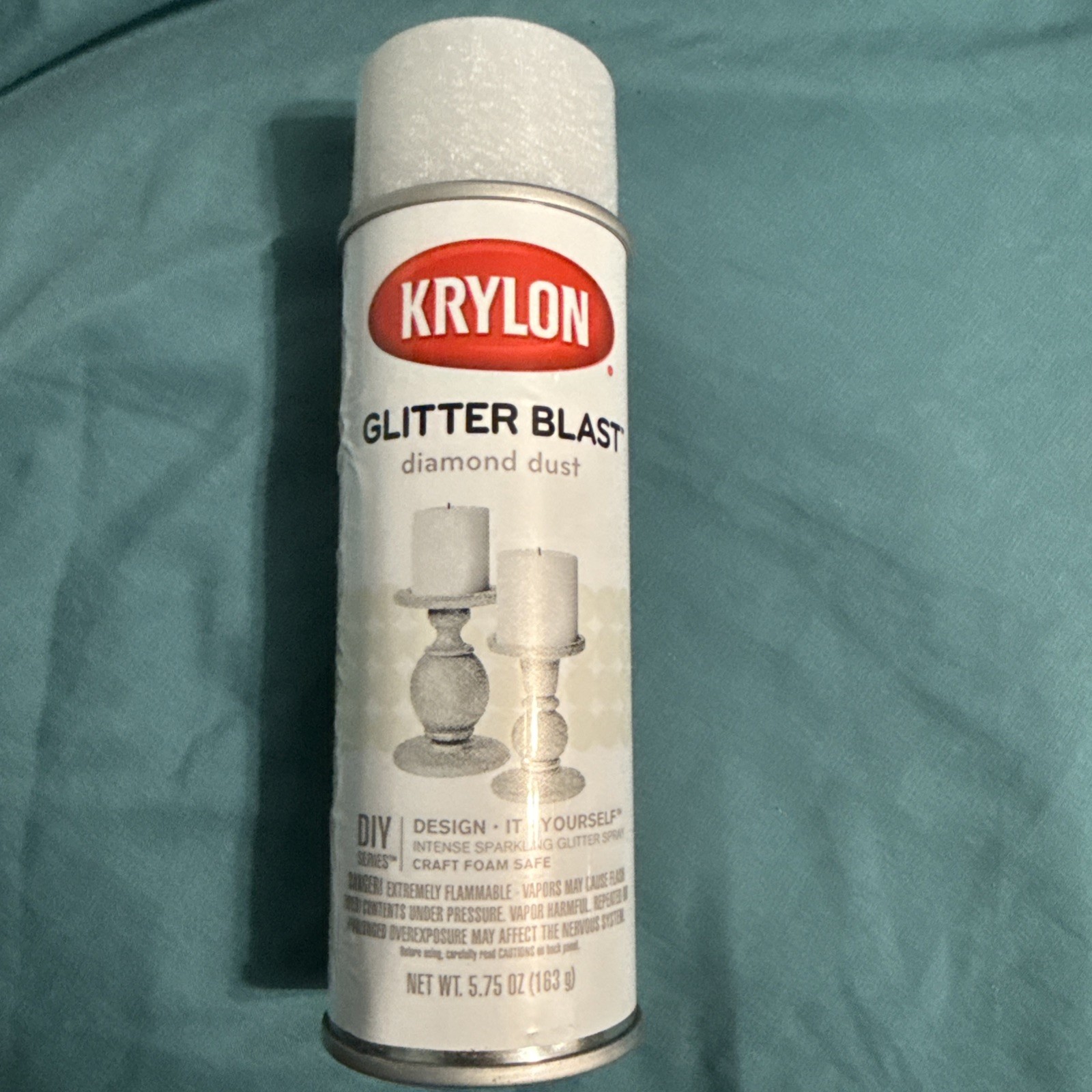 Krylon K03804A00 Glitter Blast, Diamond Dust, 5.75 Small Can, Dust #3804