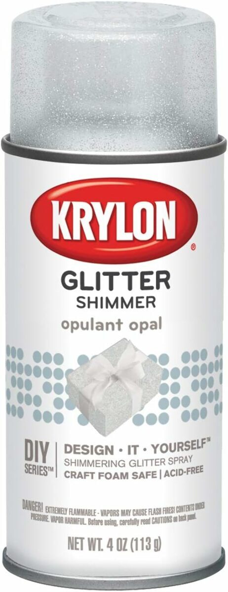Krylon I00407000 Opulent Opal Glitter Shimmer Spray 3 oz