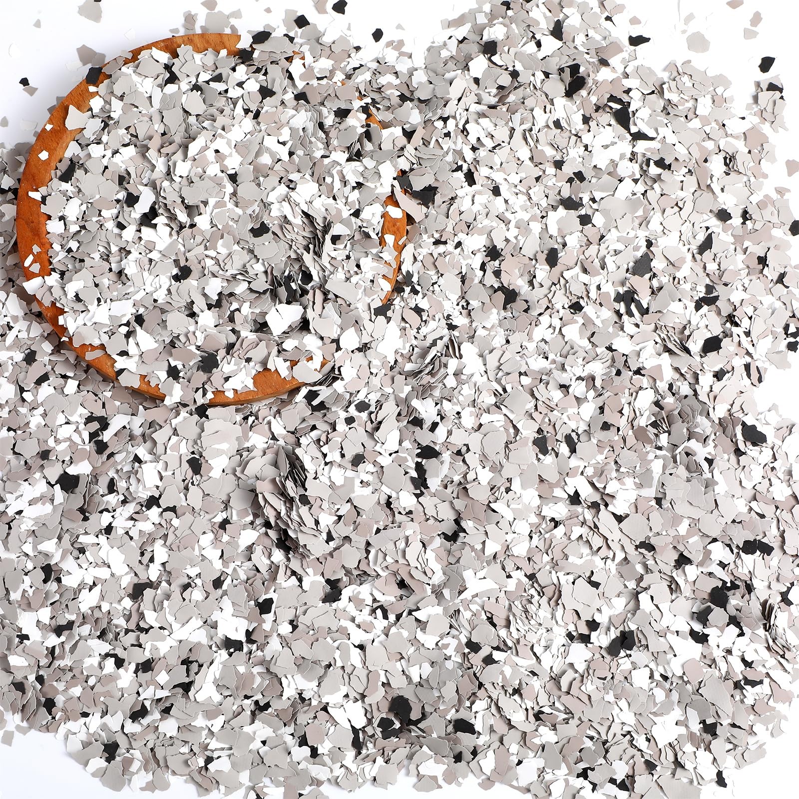 2.5 Kg/ 5.51 lb Blend Decorative Color Chips Epoxy Flakes for Garage Floor Bl…