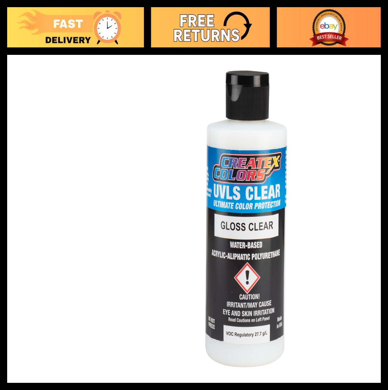 UVLS Gloss Clear Coat 4050 – High-Gloss Finish, Fast-Drying, Durable Protection