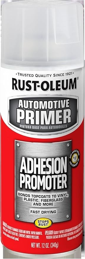 Rust-Oleum 251572 Automotive Adhesion Promoter Spray, 11 oz, Clear