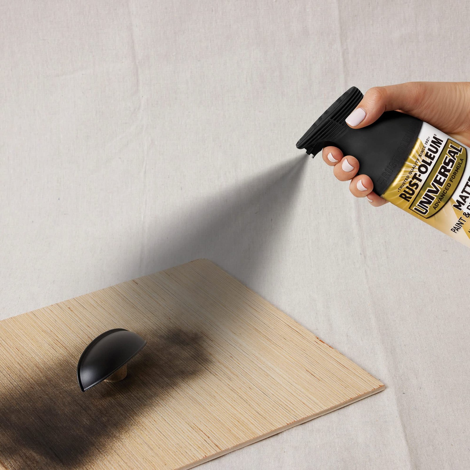 Rust-oleum Universal 12 Ounce All Surface Spray Paint Black Matte Finish