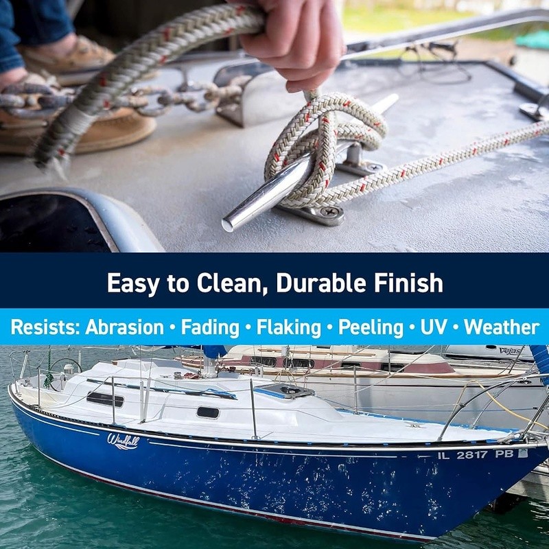 Non-Slip Deck Paint Marine-Grade Durable Easy Apply Long-Lasting Outdoor Use