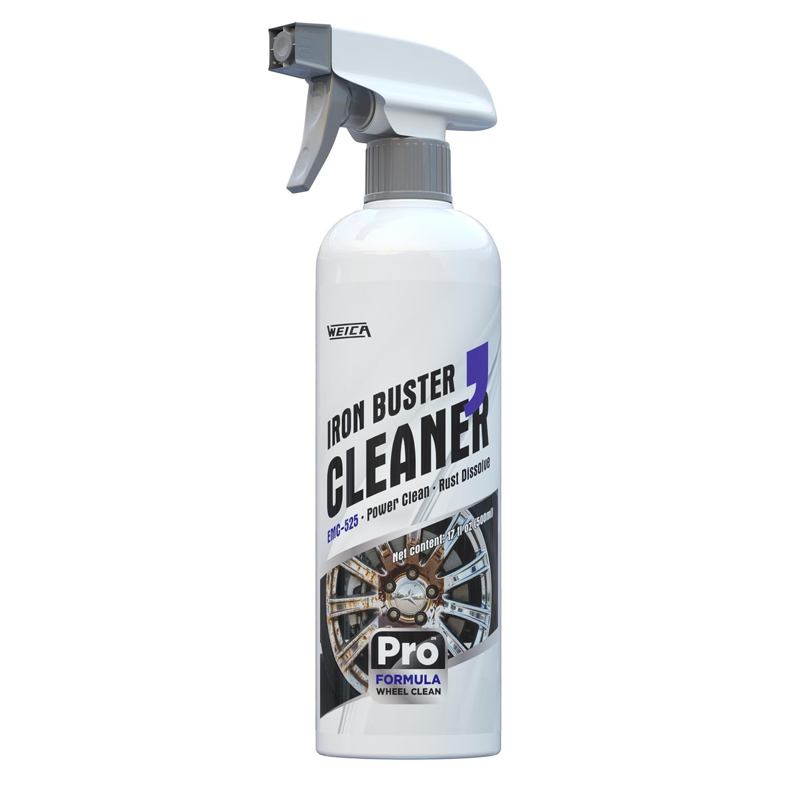 WEICA Wheel Cleaner & Rust Dissolver – 17 fl oz, Acid-Powered