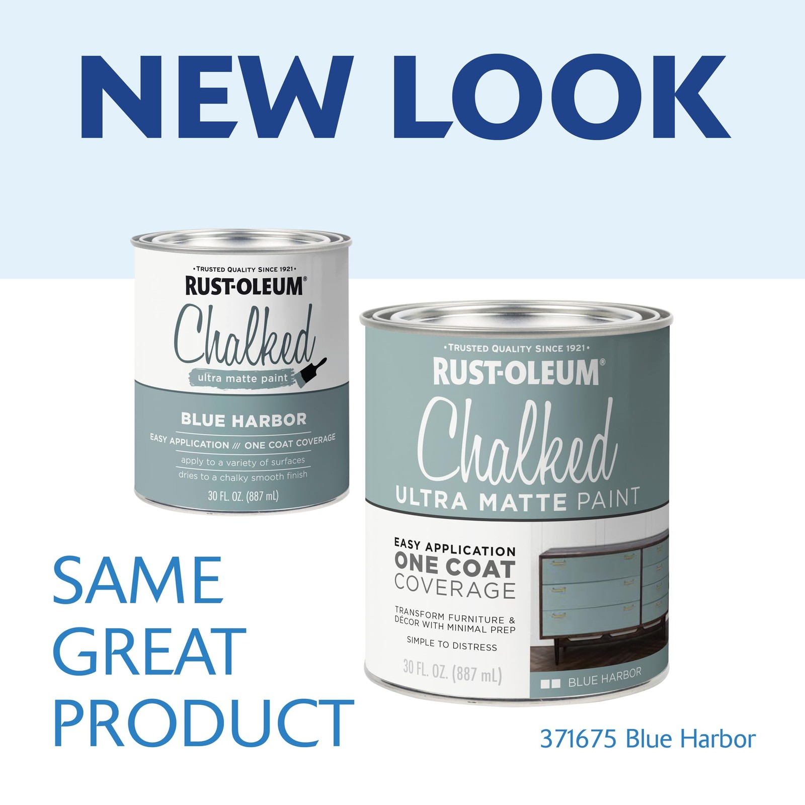Rust Oleum Ultra Matte Chalked Paint 30Oz Pack Of 2 Easy To Use For Furniture…
