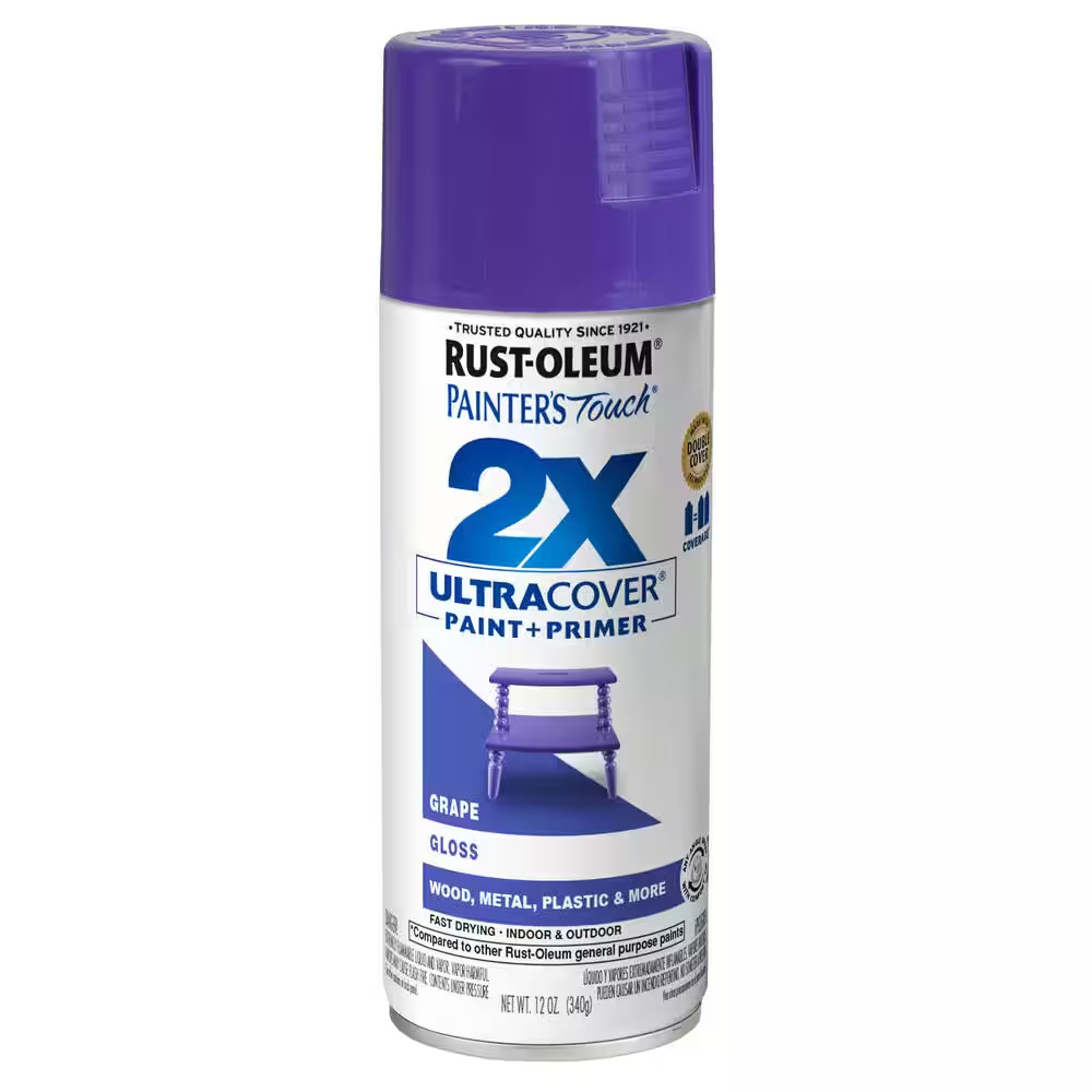 12 Oz. Gloss Grape General Purpose Spray Paint
