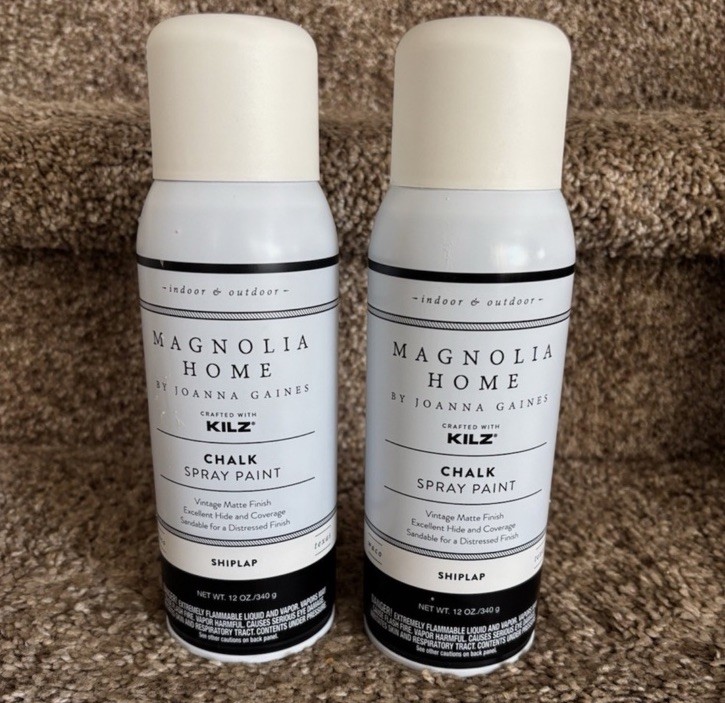 Magnolia Home By Joanna Gaines With Kilz Chalk Spray, 6 Shiplap Cans