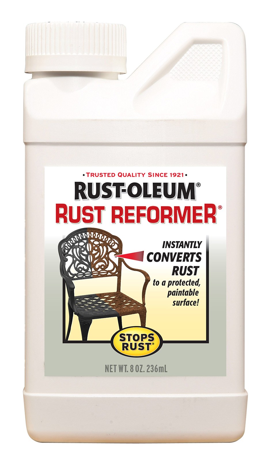 Rust-Oleum 7830730 Stops Rust Reformer Half Pint (Pack of 1), Black