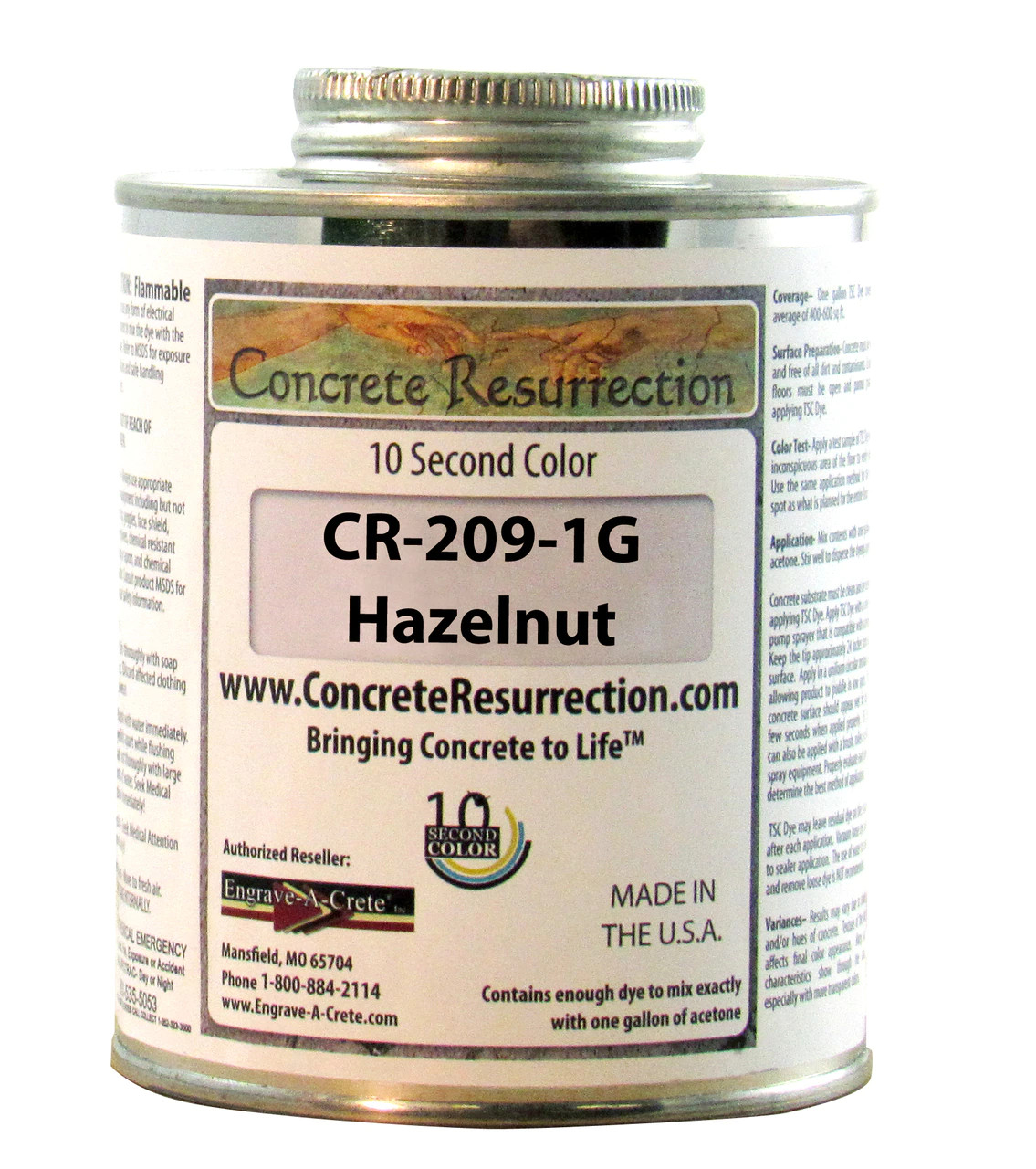 Ten Second Color – Hazelnut – 1 Gallon