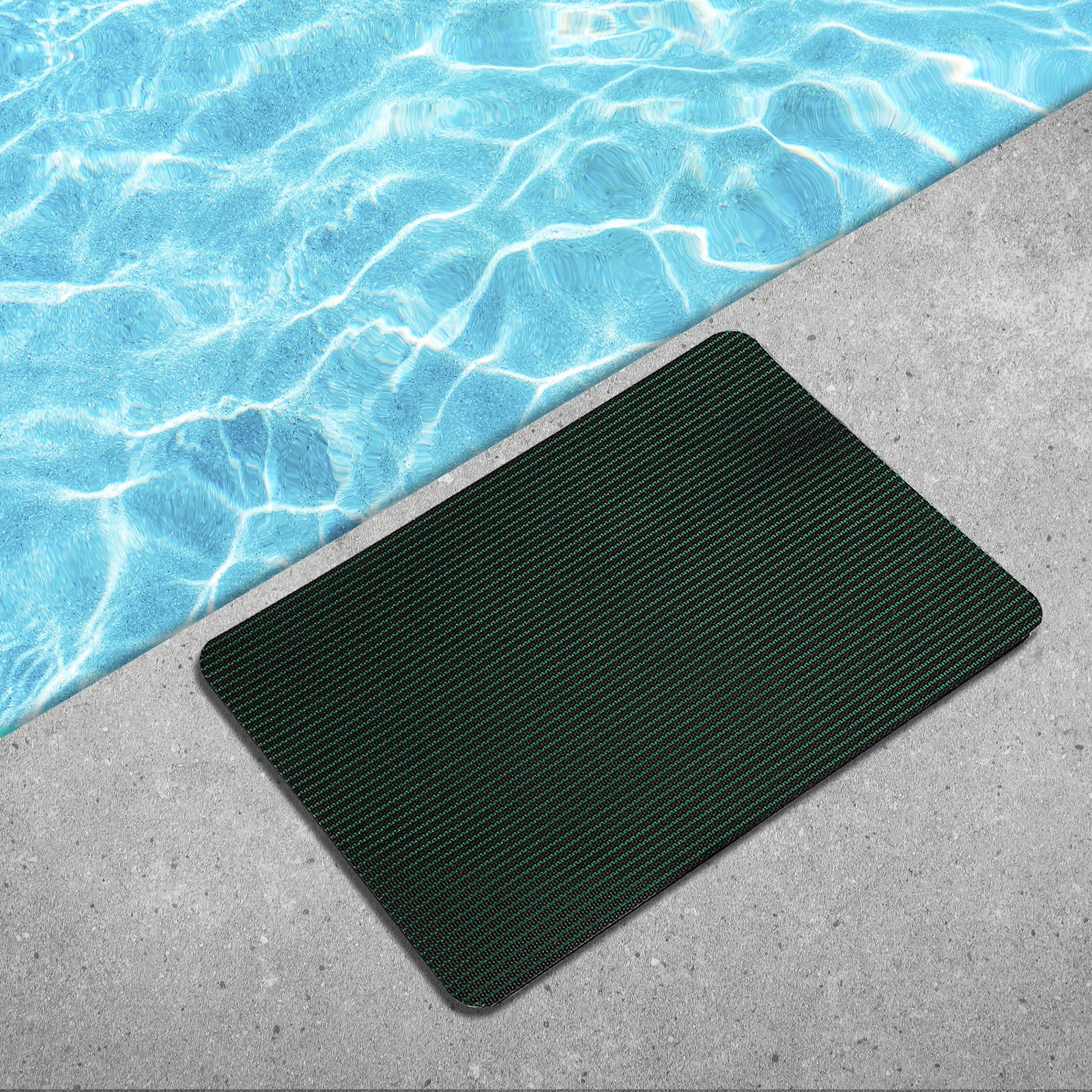 Pool Patch Repair Kit, Cover Patch, 12×8 Self 12 x 8 inches, Green