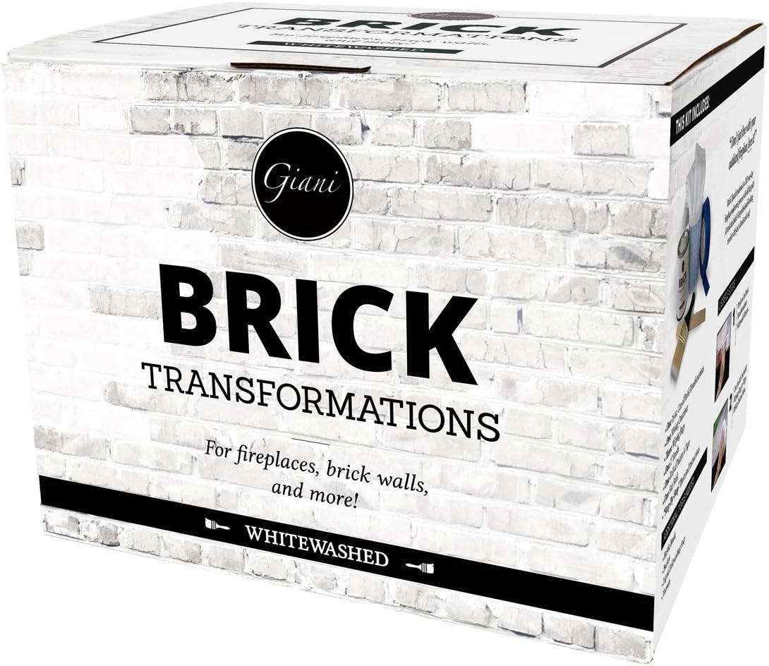 Brick Transformations Kit- Whitewashed