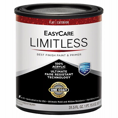 EasyCare LLEFP-QT Limitless WeatherAll Exterior House Paint & Primer, Pastel
