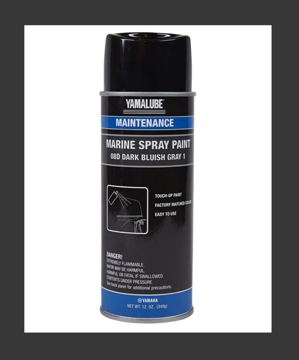 Yamalube ACC-MRNPA-IT-8D 08D Dark Bluish Gray 12 Ounce (Pack of 1),