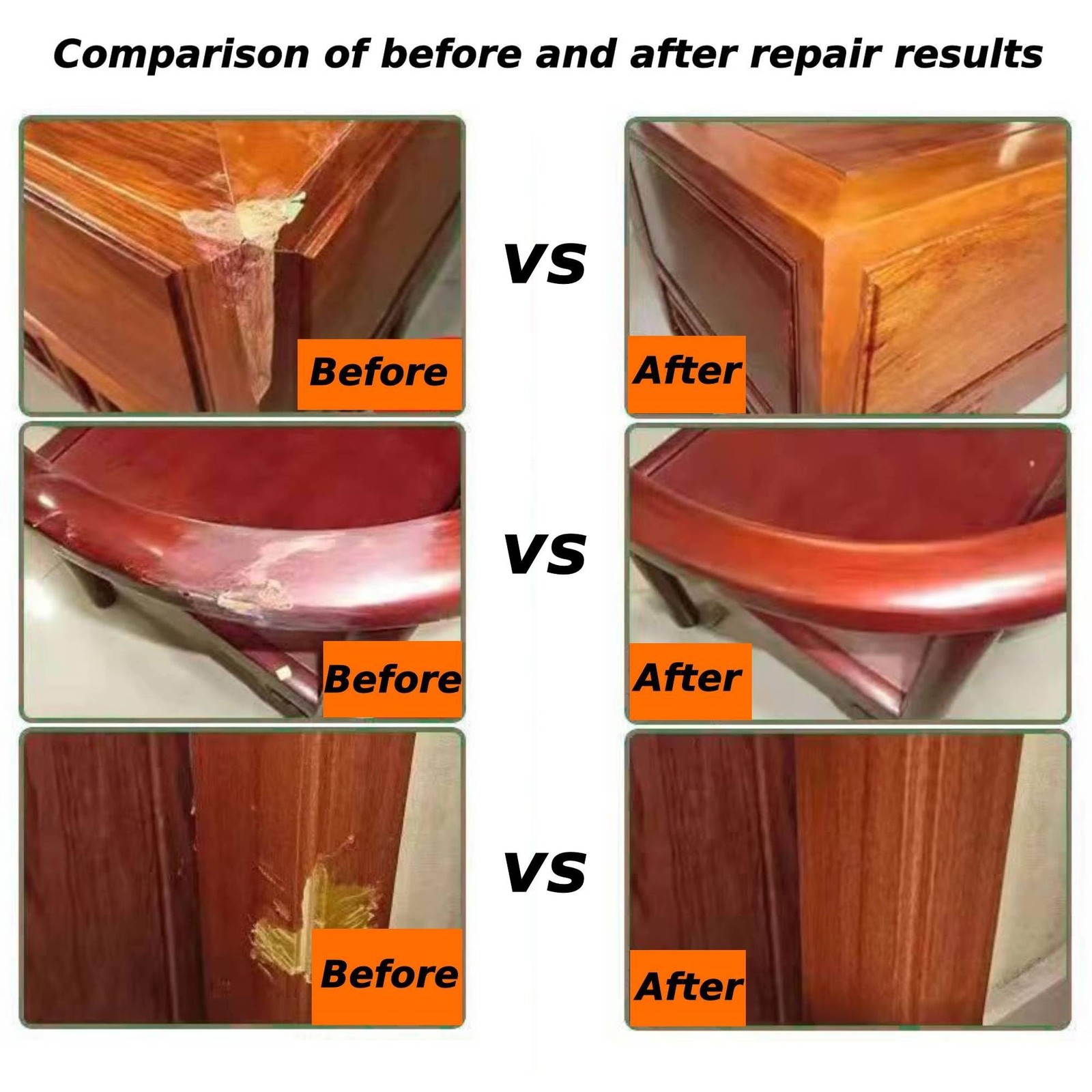 Fix Cracks & Chips Instantly – Wood Filler Putty for 9.87oz Natural