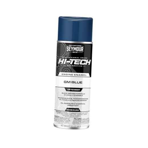 Seymour EN-67 Hi-Tech Engine Spray Paint | Engine 12 Ounce (Pack of 1) GM Blue