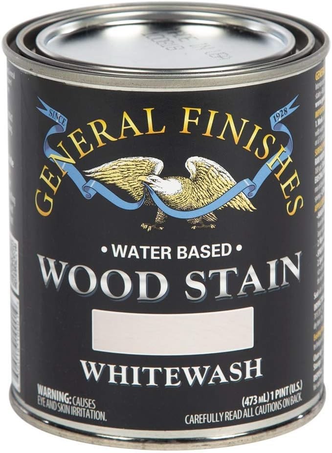 Water Based Wood Stain 1 Pint Whitewash