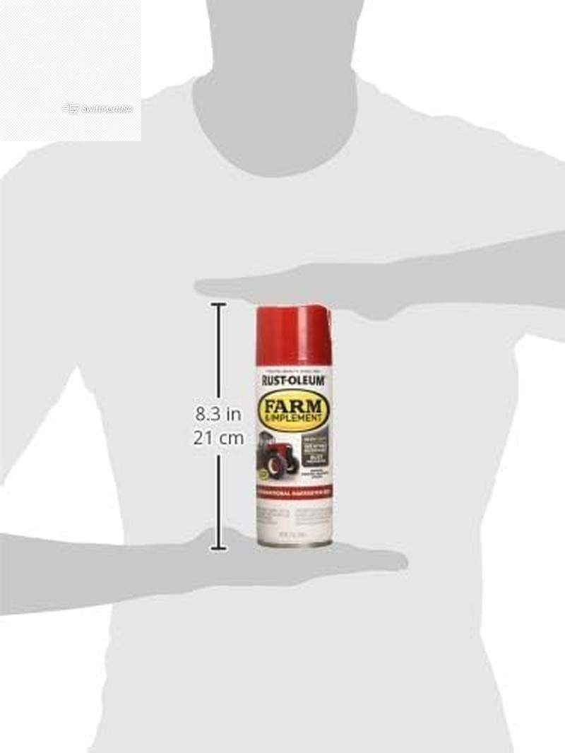 IH Red Farm Implement Spray Paint 12 Oz Gloss Tractor Equipment Touch Up Red (78