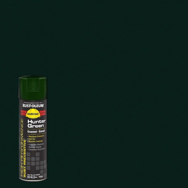 Rust-Oleum V2138838 Rust Preventative Spray Paint, Hunter Green, Gloss,