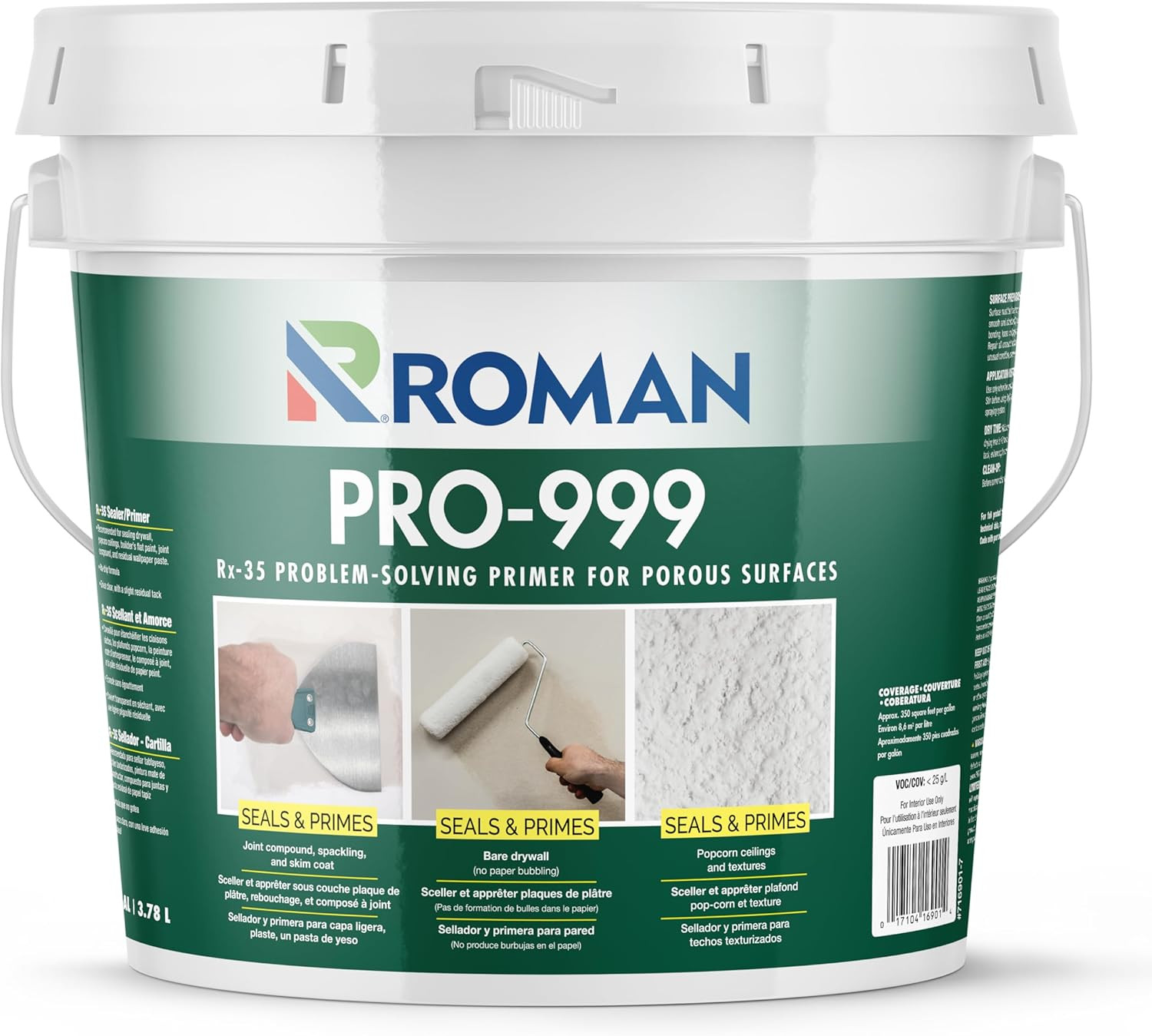 PRO-999 Rx-35 Wallpaper Primer and Sealer – Bonding Primer for Wallcoverings and