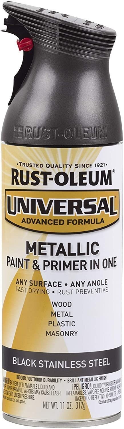 Rust-Oleum 249132-6PK Universal All Surface Metallic Spray Paint, 11 oz, Aged…
