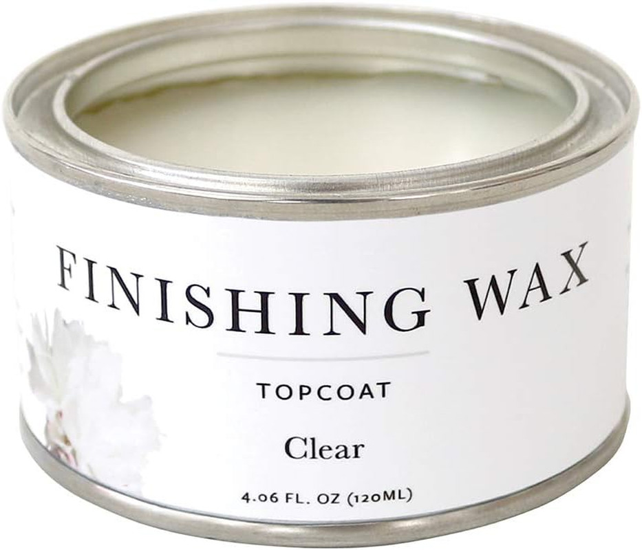 Finishing Wax – Protective Topcoat Paint – Use on Interior Furniture, Cabinets,