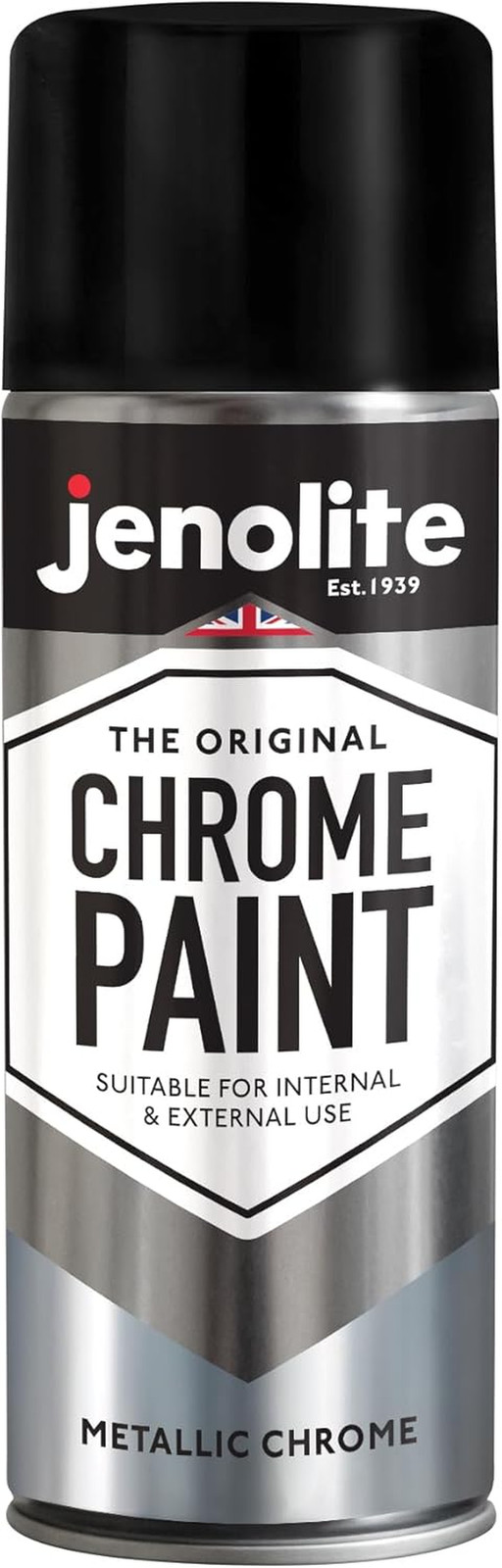 Chrome Spray Paint – Smooth Chrome Finish – Multi Surface Paint for Metal, Plast