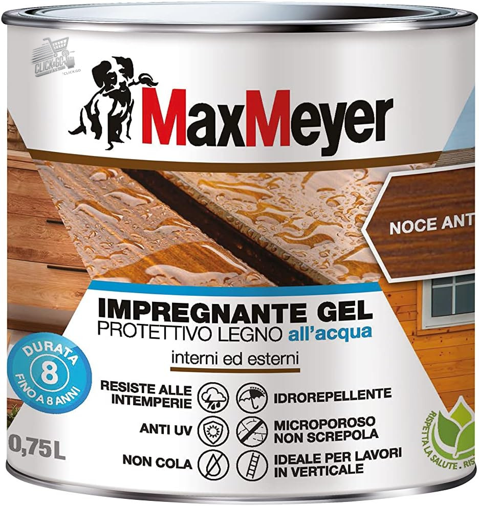 MaxMeyer Antique Walnut Water Gel Wood Impregnator 750ml
