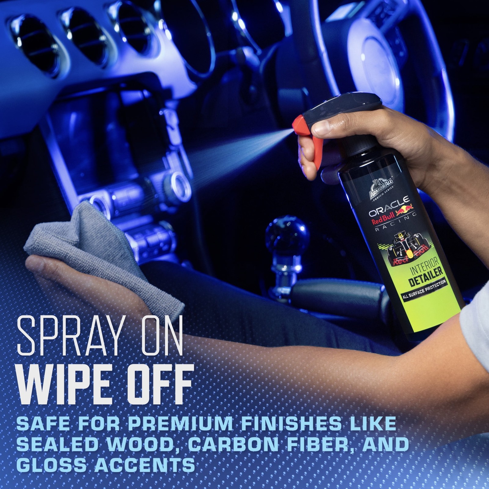 Armor All Podium Series Interior Detailer Spray Developed , 16 fl oz
