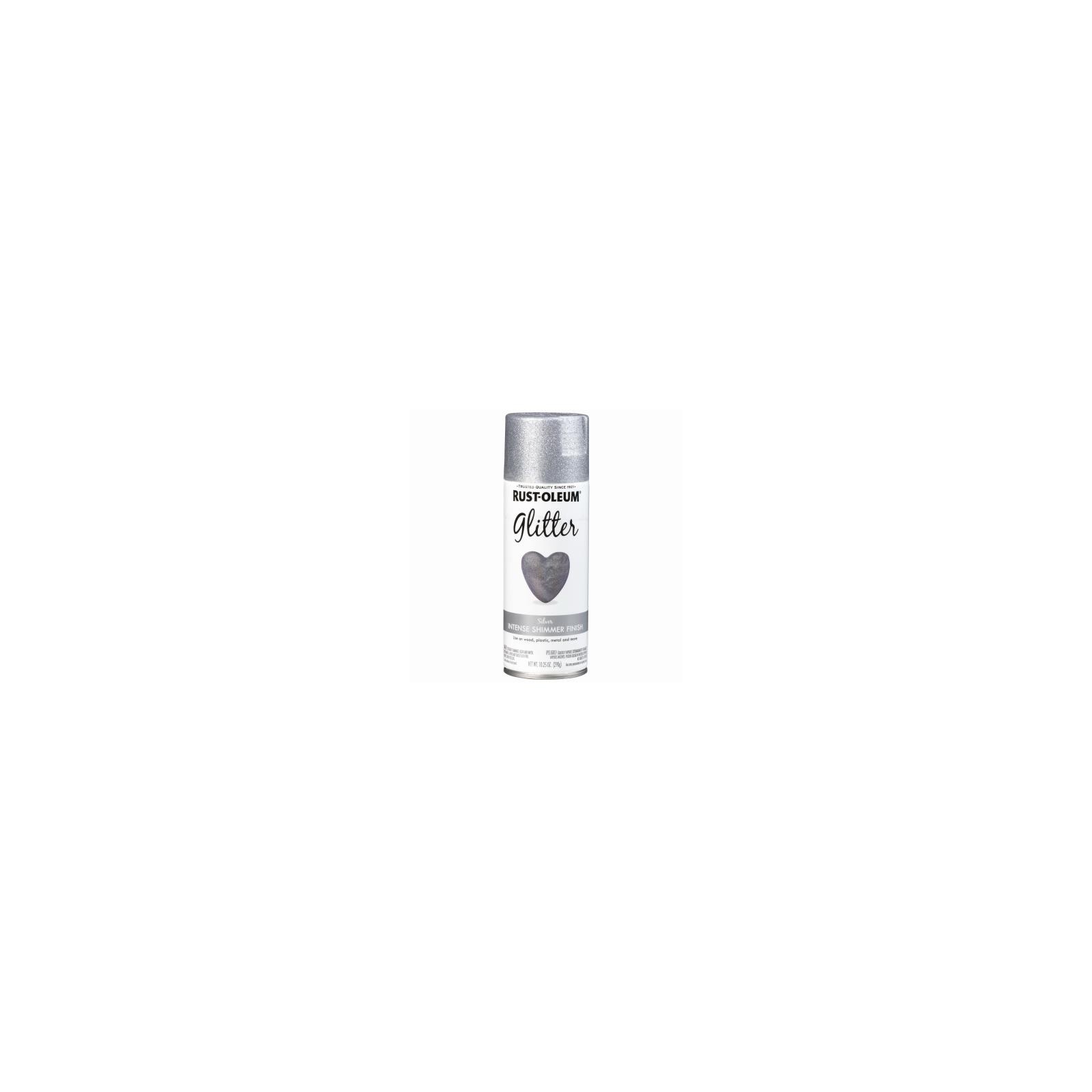 Rust-Oleum 301814 Specialty Glitter Spray Paint, Silver, 10.25-oz. – Quantity 1