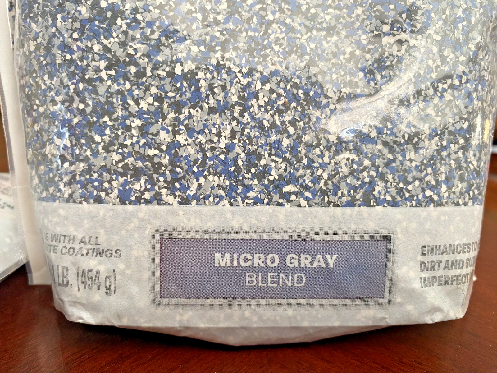 NEW Rust-Oleum 1 lb. Micro Blue/Gray Decorative Color Chips Buy More Save More