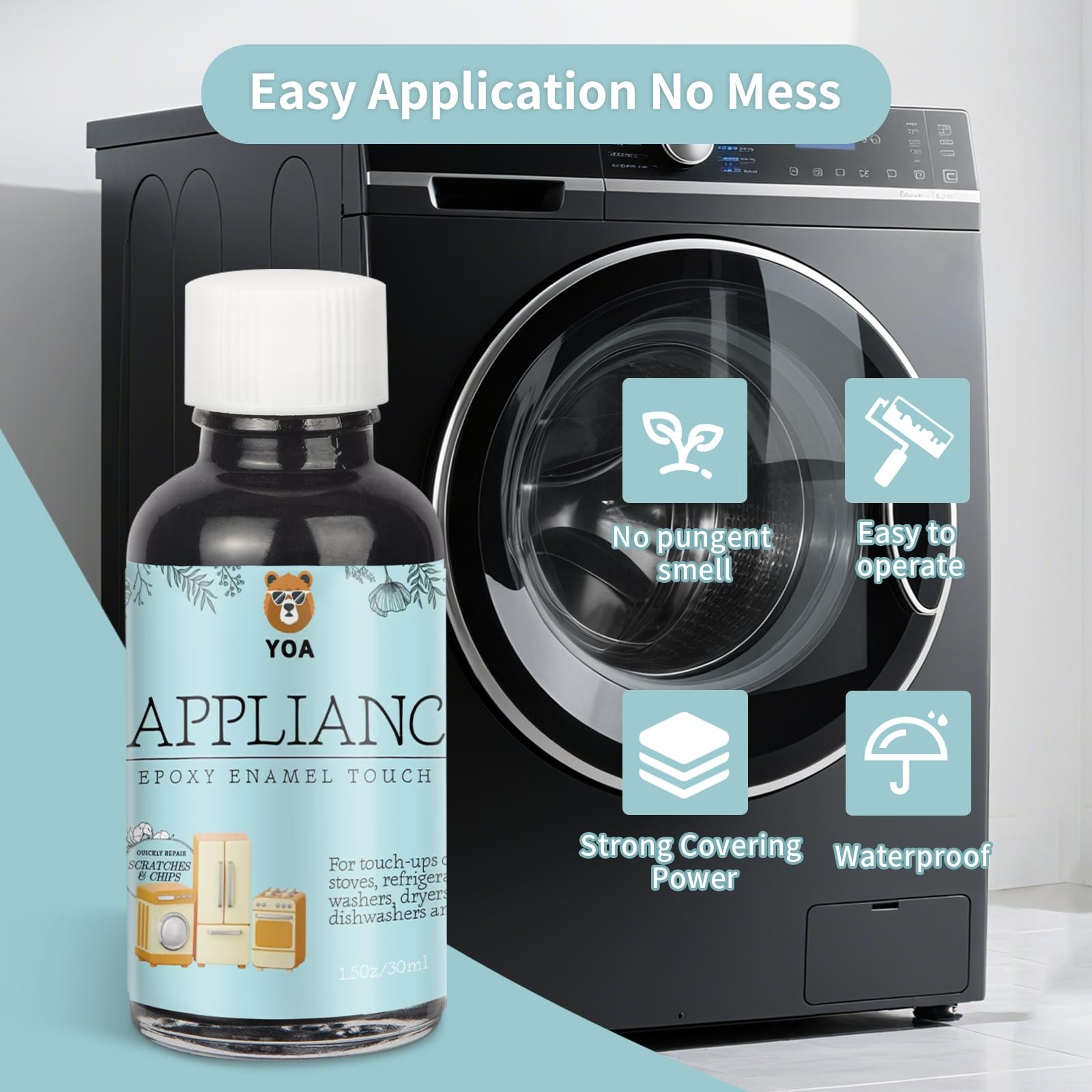 Black Multi-Purpose Touch Up Paint, Stainless Steel touch up paint, Suitable …