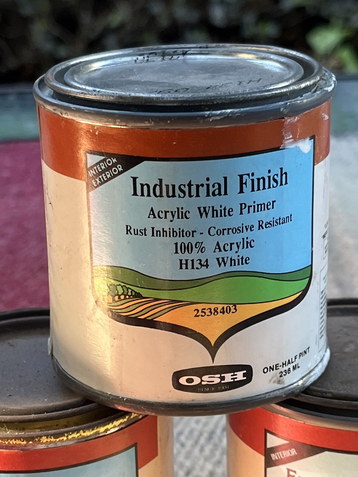 OSH. Orchard Supply Hardware Half-pint Paint.