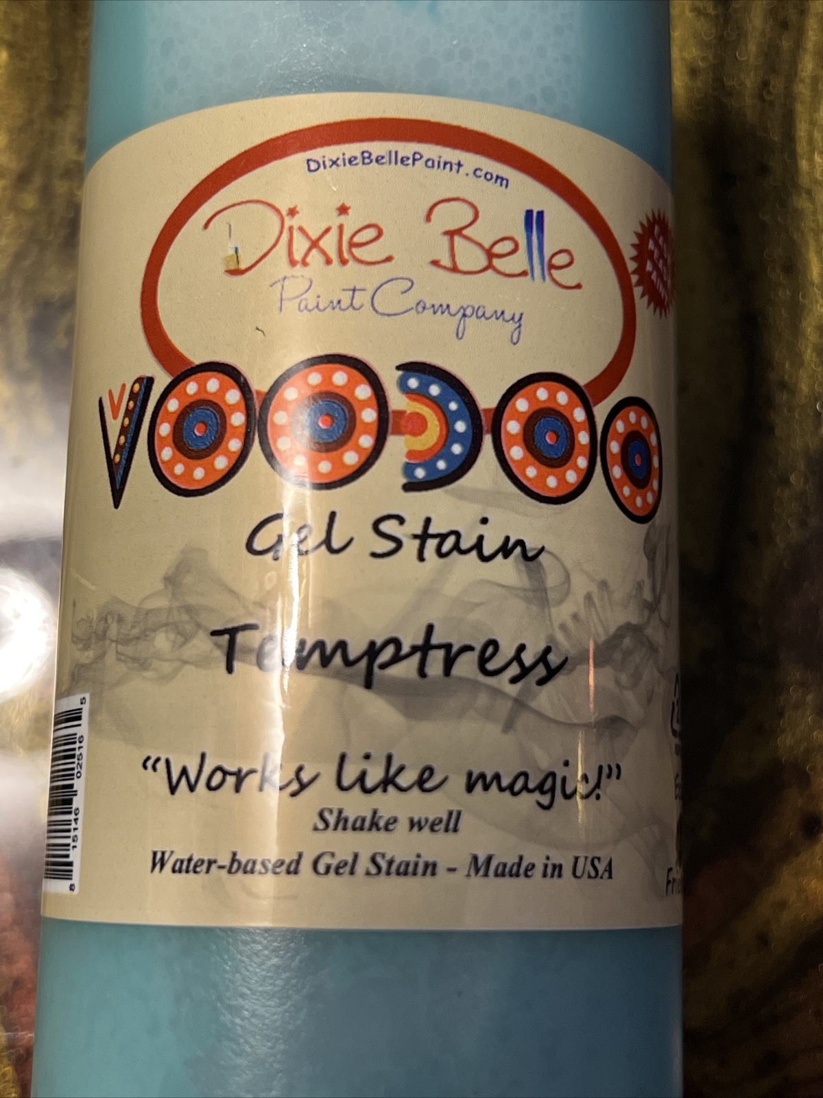 New Dixie Belle Paint Co VooDoo Temptress Gel Stain Water-Based Translucent
