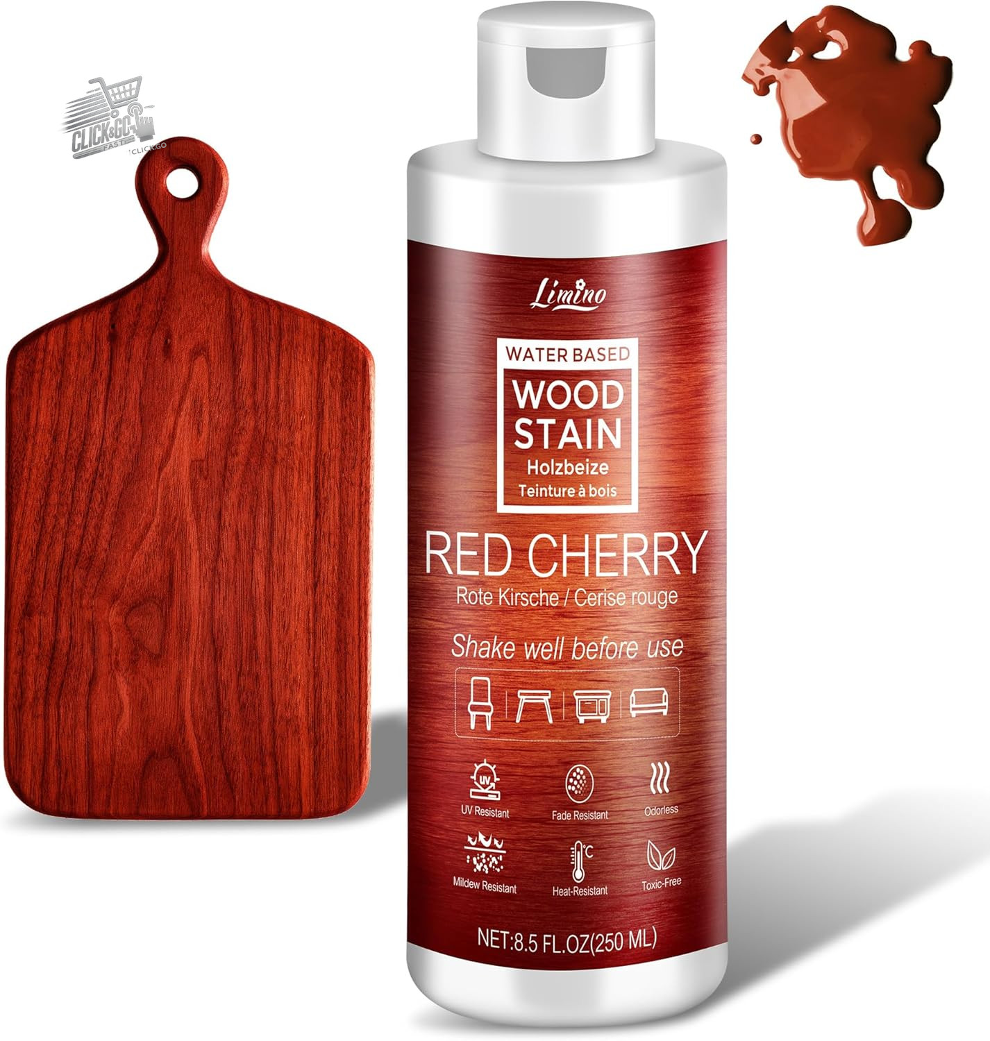 Biting Cherry Wood Impregnating Indoor Outdoor Paint Water Furniture Doors
