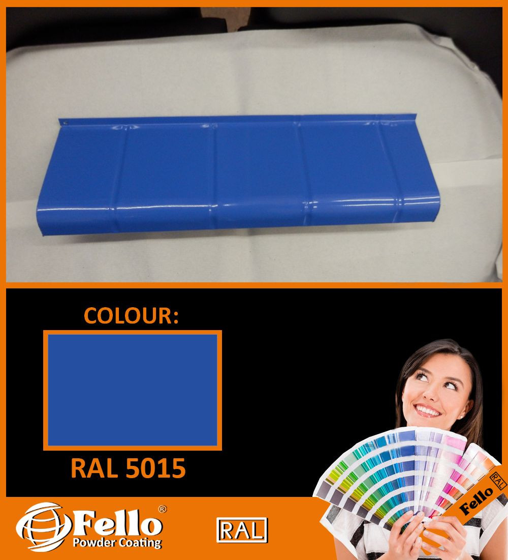 FELLO powder coating – RAL 5015 sky blue 5KG POLYESTER